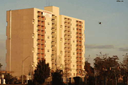 Collapsing Destroyed Building GIF