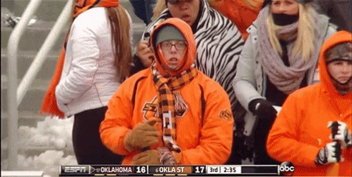 College Art By Jeremy David Hyde Oklahoma State Riverhawks And NSU Riverhawks GIF