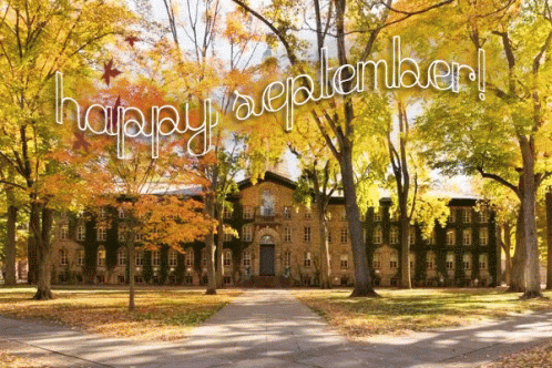College Campus Happy September
