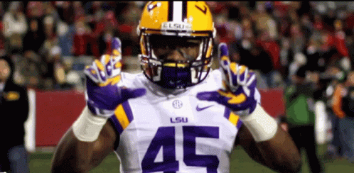 College Football Lsu Loser Sign GIF