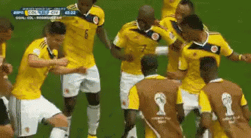 Colombia Fiifa World Cup Celebration GIF