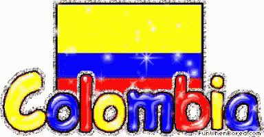 Colombia Flag Animation GIF