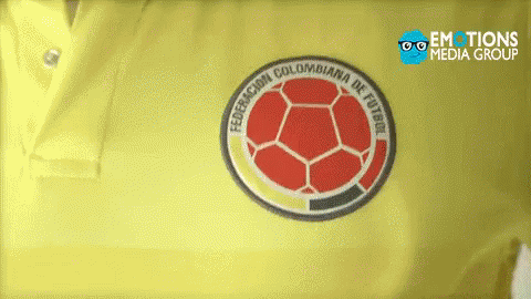Colombia Football Jersey GIF