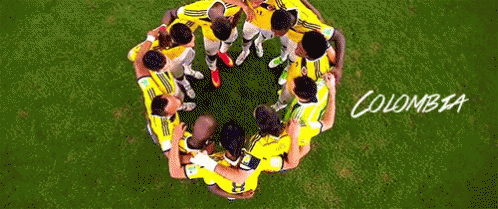 Colombia National Football Team Praying GIF