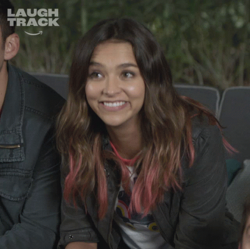 Colombian Actress Juana Arias Laughing Jajajaja Reaction GIF