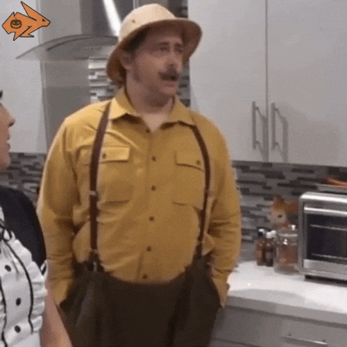 Colonel Mustard Character Got Nothing GIF