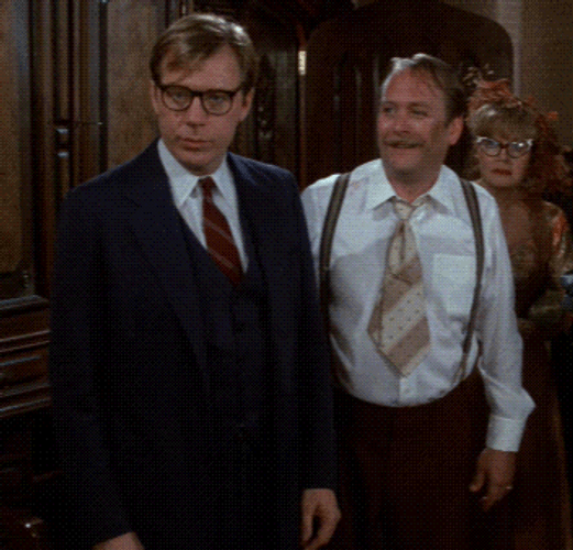 Colonel Mustard Mr Green Awkward Response Clue GIF