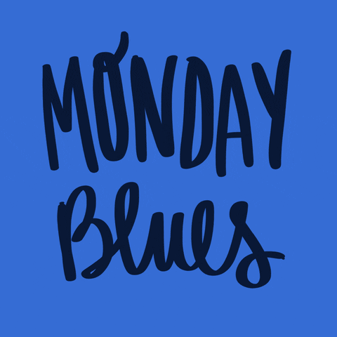 Color Change Monday Blues GIF