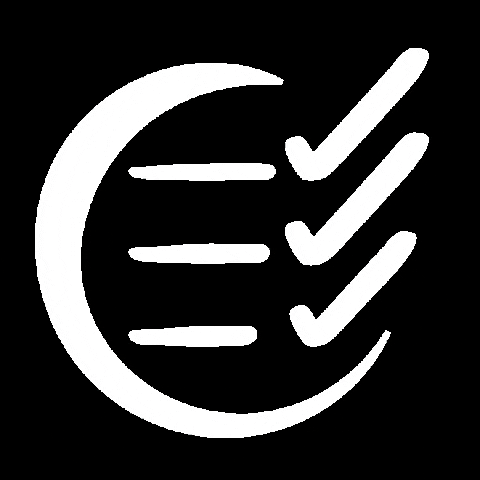 Color Changing Circular Checklist GIF