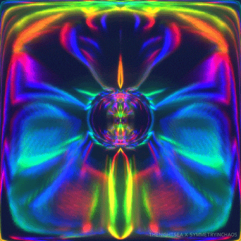 Color Changing Dream Like Mind Bending Aura GIF