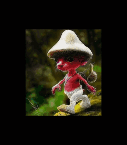 Color Flashing Smurf Cat Meme GIF