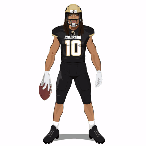 Colorado Football Player Number 10