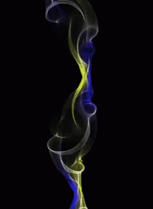 Colored Smoke Equalizer Art GIF