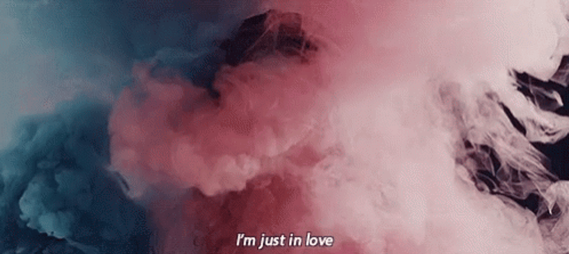 Colored Smoke Just In Love GIF
