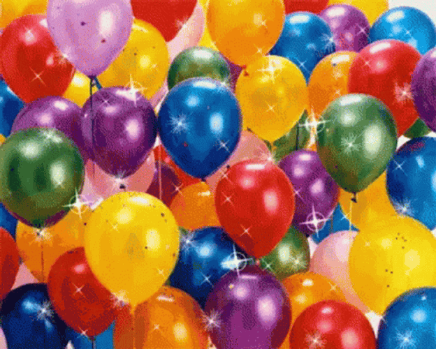 birthday balloons gif