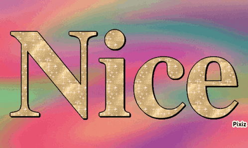 Colorful Background With Nice In Gold GIF