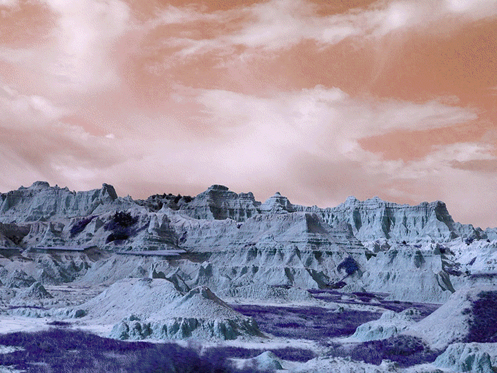 Colorful Badlands GIF