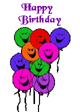Colorful Balloons With Smiley Faces