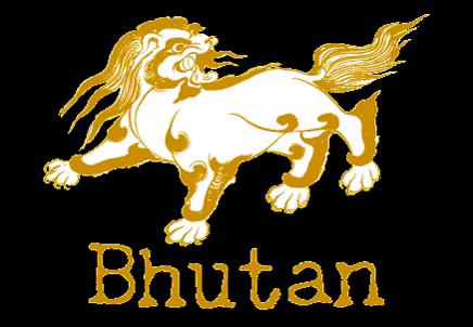 Colorful Bhutan Famous Dragon GIF