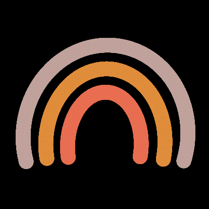 Colorful Boho Rainbow GIF