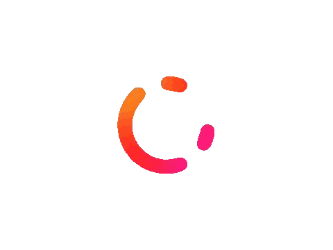Colorful Circle With Pink Center