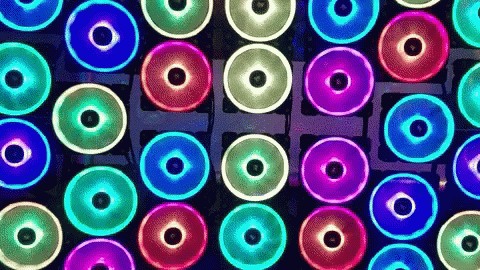 Colorful Circles in a Row