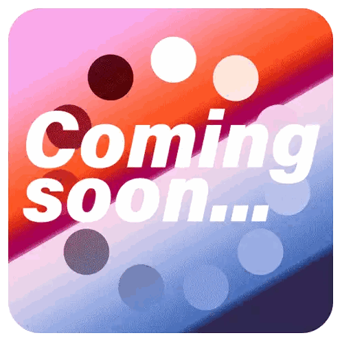 Colorful Coming Soon Sign
