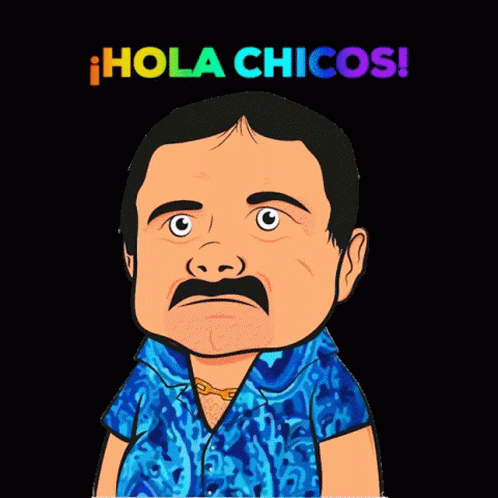 Colorful El Chapo GIF