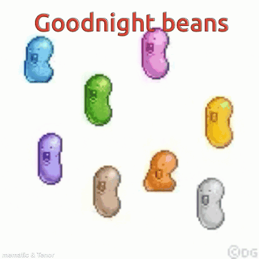 Colorful Goodnight Beans