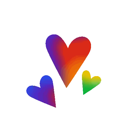 Colorful Hearts