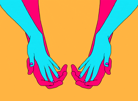 Colorful Holi Festival Art GIF