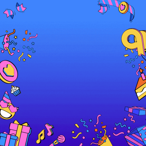 Colorful Lazada Advertisement Invitation GIF