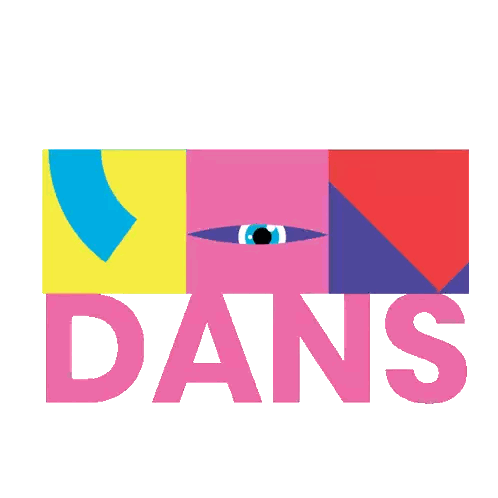 Colorful Logo Saying Dans With Eye