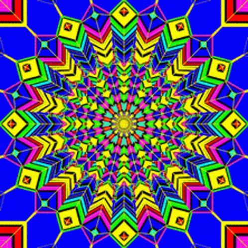 Colorful Loop Optic GIF