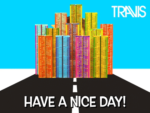 Colorful Man Head Wonderful Day GIF