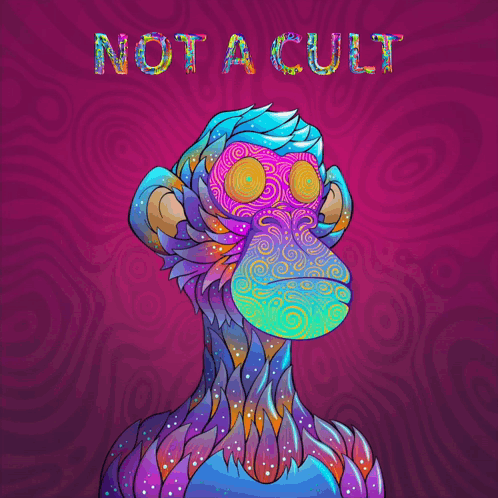 Colorful Monkey Not a Cult