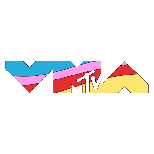 Colorful MTV Logo with White M
