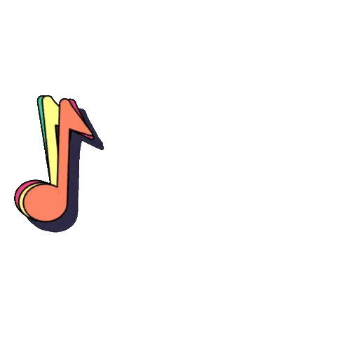 Colorful Music Notes