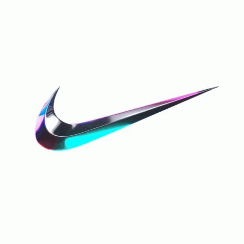 Colorful Nike Swoosh GIF