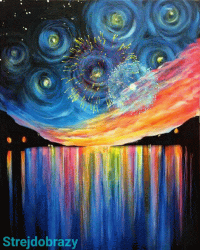 Colorful Painting Strejdobrozy GIF