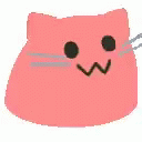 Colorful Party Cat Squismallow GIF