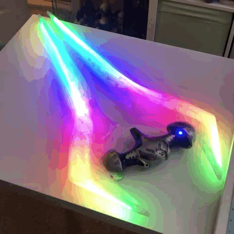 Colorful Powerful Energy Sword GIF