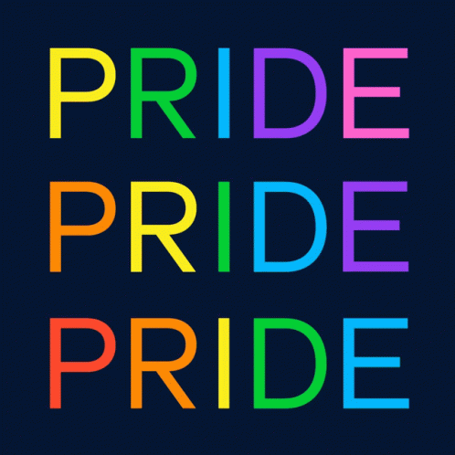 Colorful Pride Happy Pride Month GIF