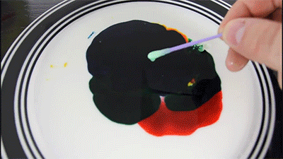 Colorful Science Experiment GIF