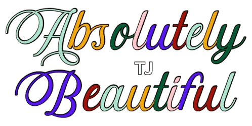 Colorful Sign Saying Absolutely Beautiful GIF