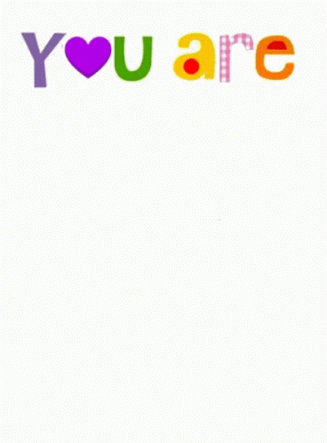 Colorful Sign You Are the Light of the World