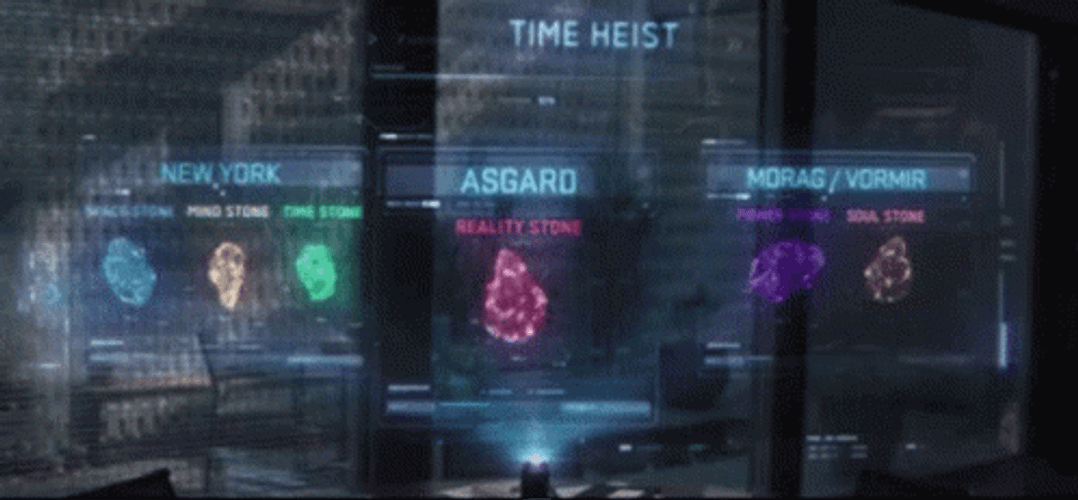 Colorful Tesseract Shown In Screen GIF