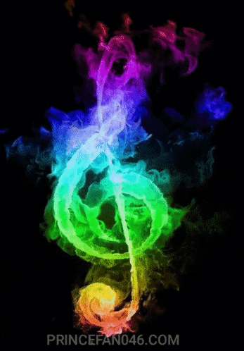 Colorful Treble Clef