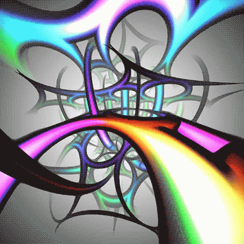 Colorful Veins Optic GIF