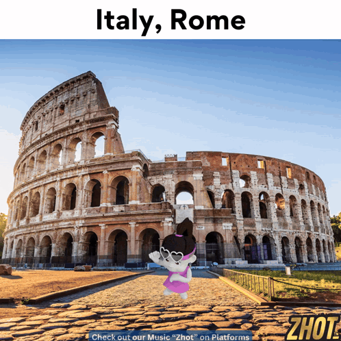 Colosseum Italy Rome GIF